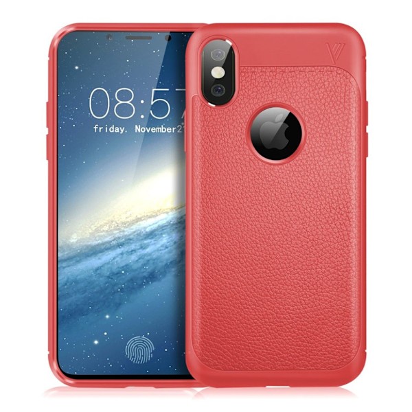 IVSO iPhone X uniikki suojakuori - Punainen Red