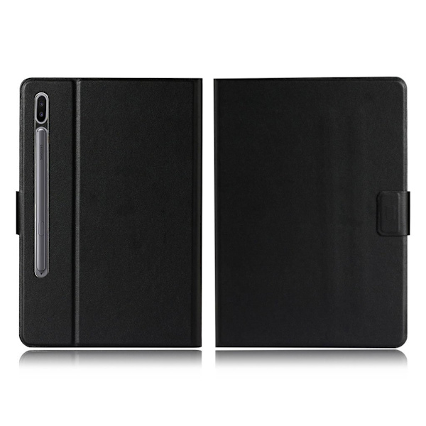 Samsung Galaxy Tab S7 Simple Lær Flippetui - Svart Black