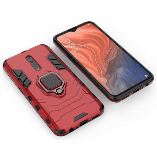 Ring Guard Oppo Reno Z kuoret - Punainen Red