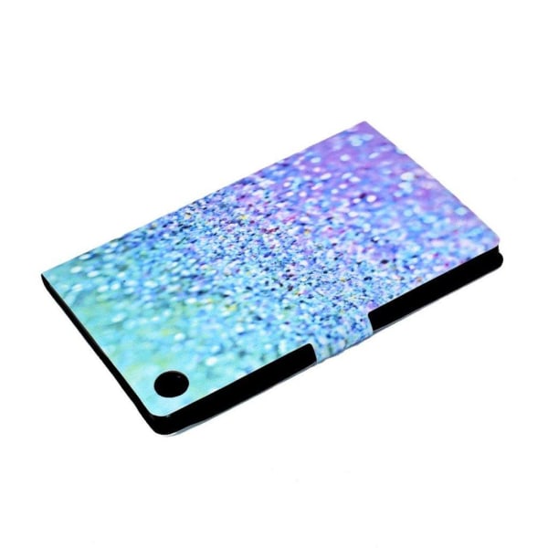 Lenovo Tab M10 FHD Plus cool pattern leather flip case - Glitter Multicolor