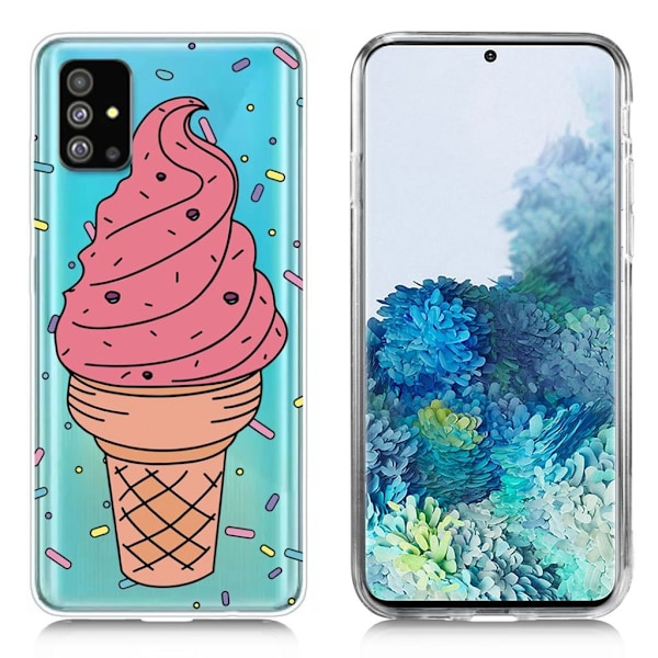 Deco Samsung Galaxy S20 Plus skal - Glass Rosa
