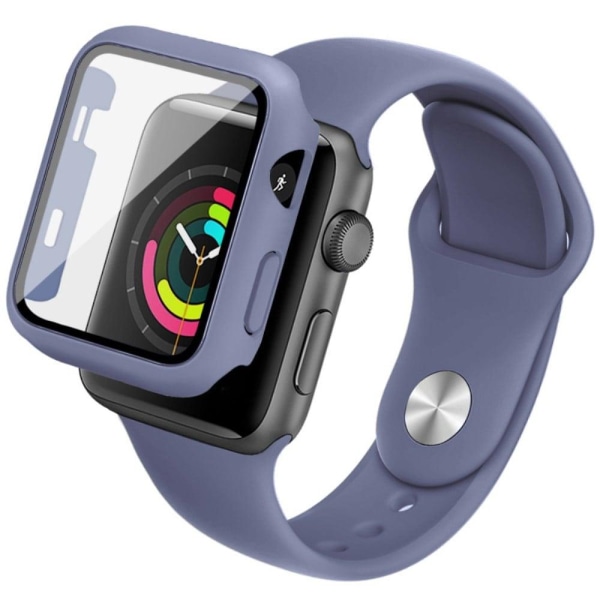 IMAK Apple Watch Series 3/2/1 42mm silikonisuojus ja kellohihna - Vauvasininen Blue