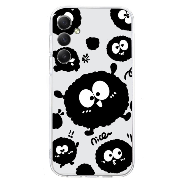 Vibe Samsung Galaxy A36 cover - Sort Øjeæble Black