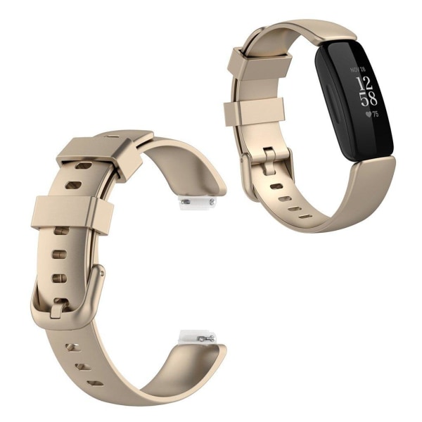Fitbit Inspire 2 simple watch band - Champagne Gold / Size: S Gold