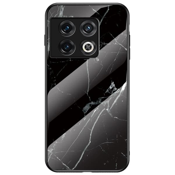 Fantasy Marble OnePlus 10 Pro Deksel - Svart Klinkekule Black
