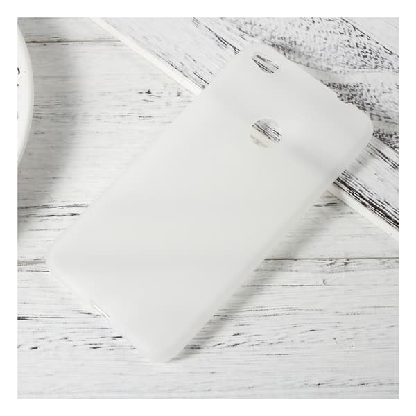 Huawei Honor 8 Lite matt silikonskal - Genomskinlig Transparent