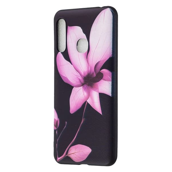 Imagine Samsung Galaxy A70e deksel - Blomst Pink