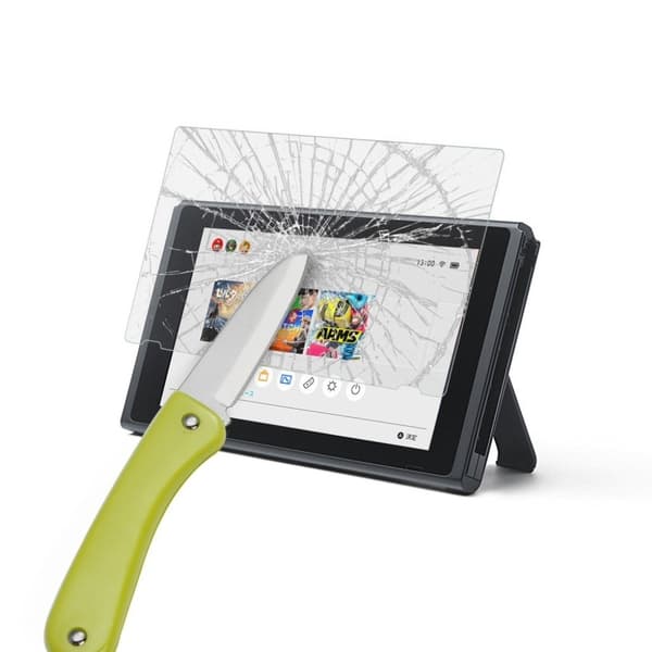 Nintendo Switch 0.3 mm skærmbeskyttelsesglas Transparent