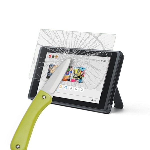 Nintendo Switch 0.3mm skärmskydd i härdat glas Transparent