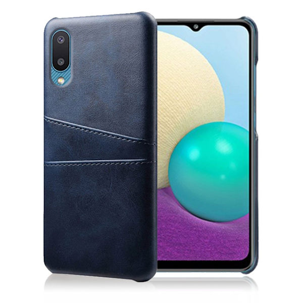 Dual Card Samsung Galaxy A02 deksel - Blå Blue
