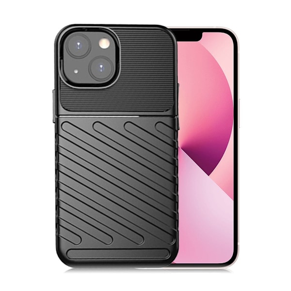 Thunder iPhone 13 Mini Etui - Svart Black