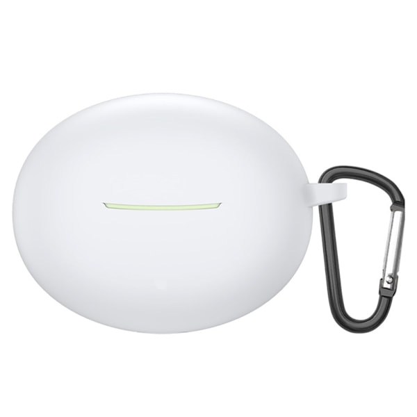 Redmi Buds 4 Active silikoneetui med spænde - Hvid White