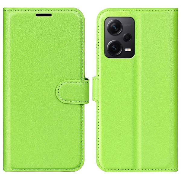 Klassisk Xiaomi Redmi Note 12 Pro Plus Flip Etui - Grøn Green