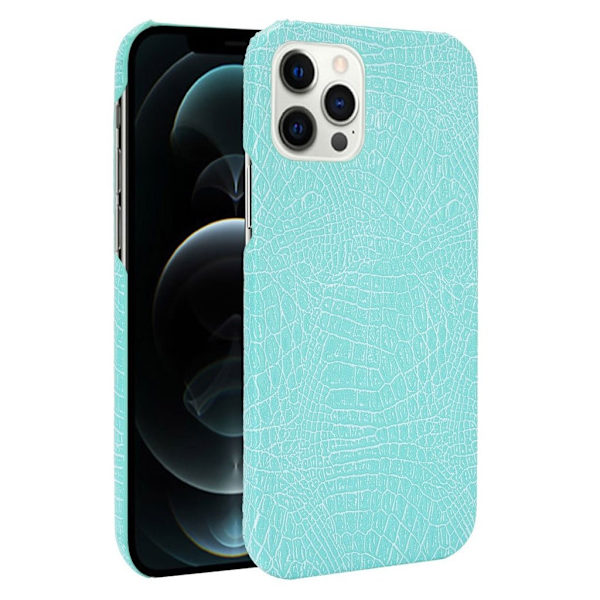 Croco iPhone 12 Pro Max skal - Blå Blå