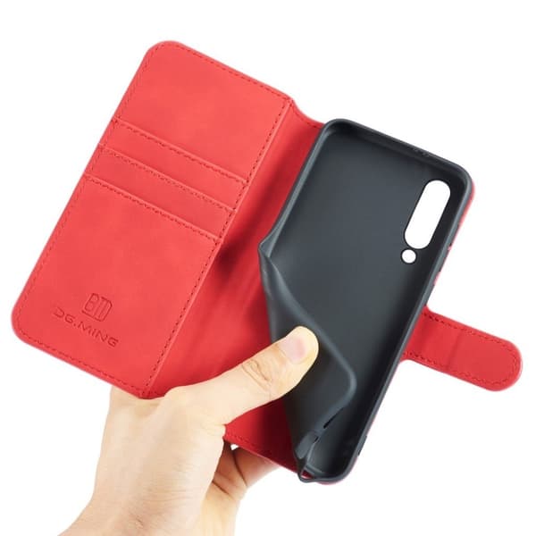 DG.MING Retro Xiaomi Mi 9 Pro Retro Etui – Grå Red