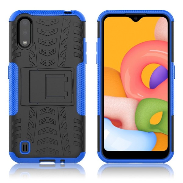 Offroad deksel - Samsung Galaxy A01 - Blå Blue