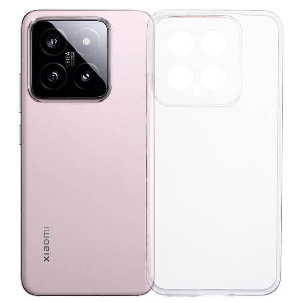 Erittäin ohut läpinäkyvä kotelo Xiaomi 14 Transparent