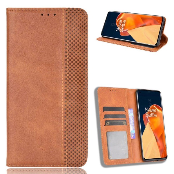 Bofink Vintage OnePlus 9 Pro leather case - Brown Brown