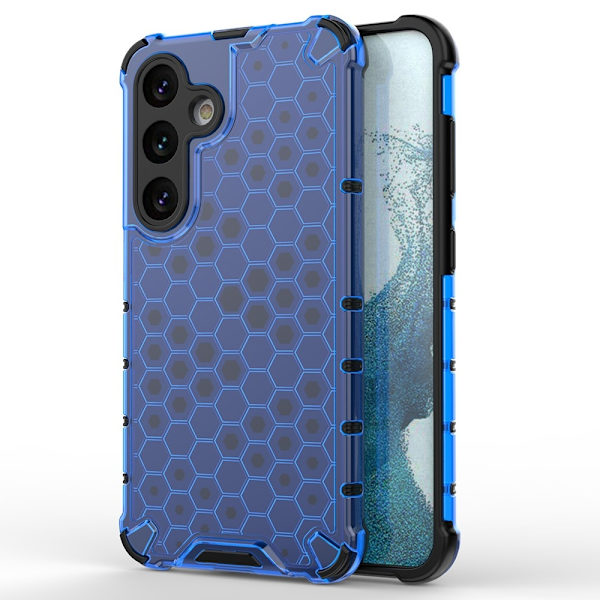 Bofink Honeycomb Samsung Galaxy A56 skal - Blå Blå