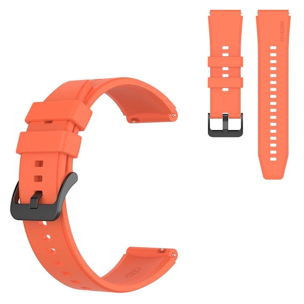 22 mm universal klockarmband i silikon - Orange Orange