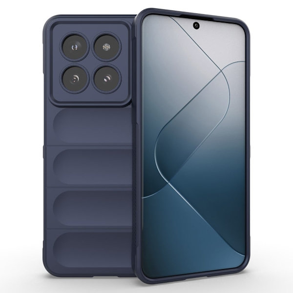 Blødt grebsformet Xiaomi 14 Pro cover - Blå Blue