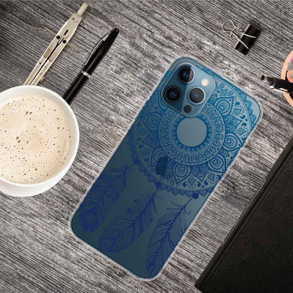 Deco iPhone 14 Pro Max cover - Blå Blue