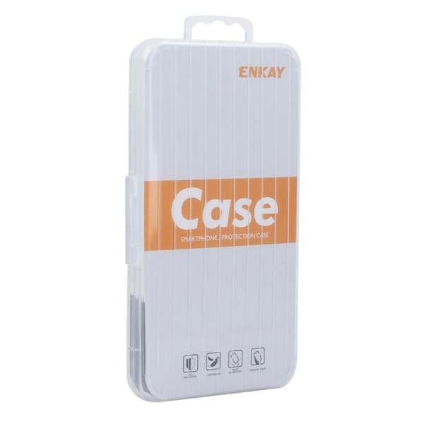 ENKAY klart fallsikkert etui for ZTE Blade A73 Transparent