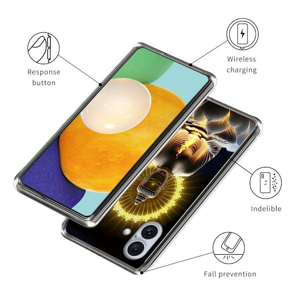 Vibe iPhone 16 Plus cover - Style M Gold