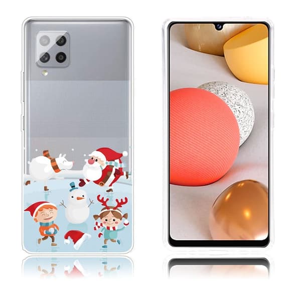 Juletaske til Samsung Galaxy A42 5g - Julemand Og Julemand Multicolor