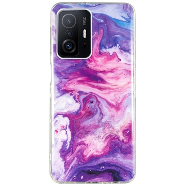 Marble Xiaomi 11T / 11T Pro Suojakotelo - Punainen Multicolor