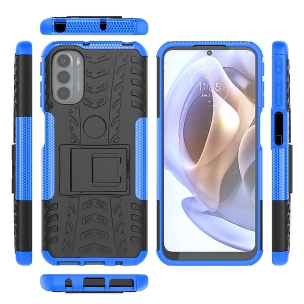 Offroad Etui Motorola Moto G41 / G31 - Blå Blue