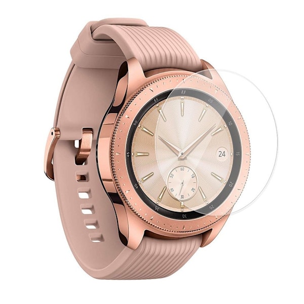 Samsung Galaxy Watch (42mm)kello näyttö suojakalvo karkaistusta lasista - Transparentti Transparent