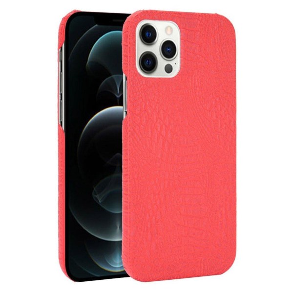 Croco case - iPhone 12 Pro Max - Red Red
