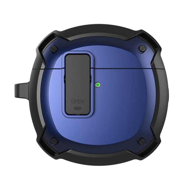 Huawei FreeBuds 4 snap-on lågcover - Sort / Blå Blue