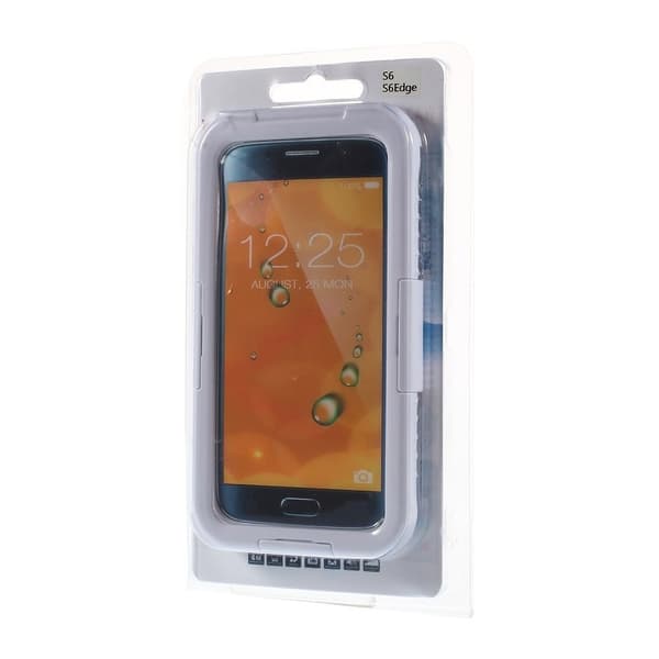 Vanntett Samsung Galaxy S6 Edge Etui - Hvit White