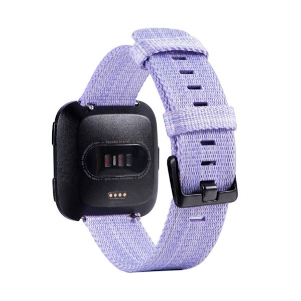 Fitbit Versa nylon replacement urrem - Lilla Purple