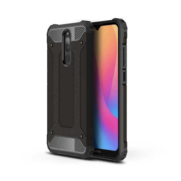 Armour Guard cover - Xiaomi Redmi 8 / 8A – Sort Black