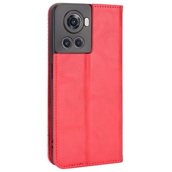 Bofink Vintage läder OnePlus 10R / OnePlus Ace fodral - Röd Röd