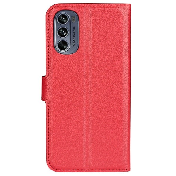 Classic Motorola Moto G62 5g Läppäkotelo - Punainen Red