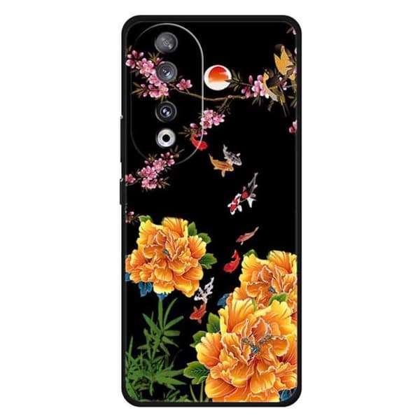 Imagine Honor 90 cover - Blomst Og Fisk Yellow