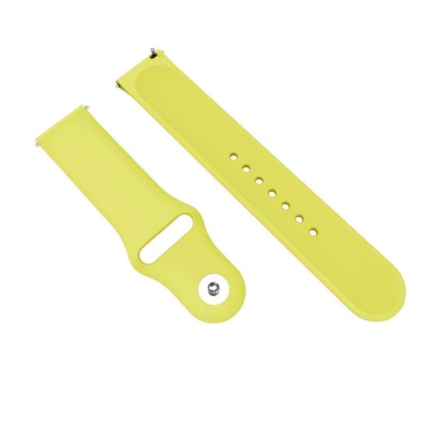 Huawei Watch GT / Magic elegant silicone watch band - Yellow Gul