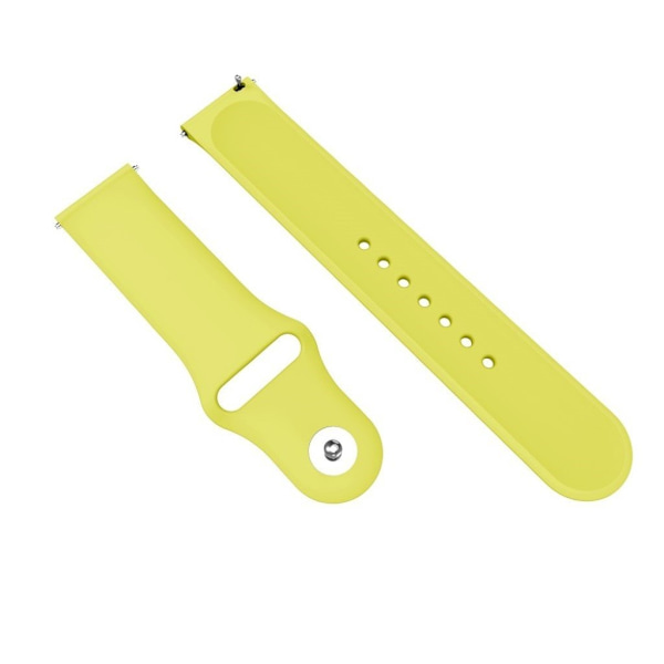 Huawei Watch GT / Magic elegant silikoneurrem - Gul Yellow