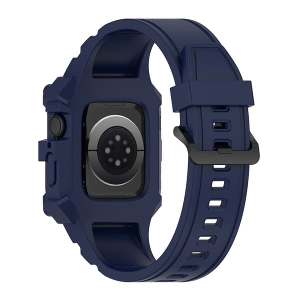 Apple Watch (45mm) silikoninen ranneke - Laivastonsininen Blue