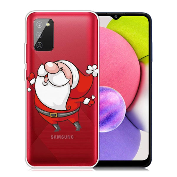 Juleetui til Samsung Galaxy A03s - Glad Julemand Multicolor