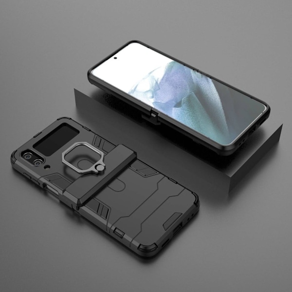 Rengassuojakotelo - Samsung Galaxy Z Flip4 - Musta Black