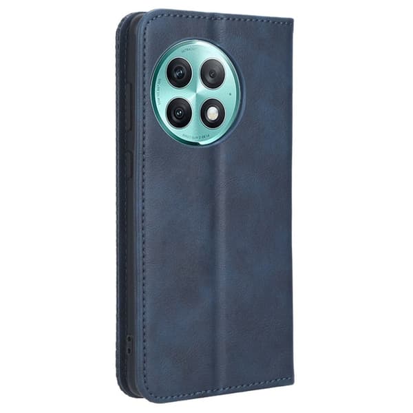 Bofink Vintage läder OnePlus Ace 2 Pro fodral - Blå Blå