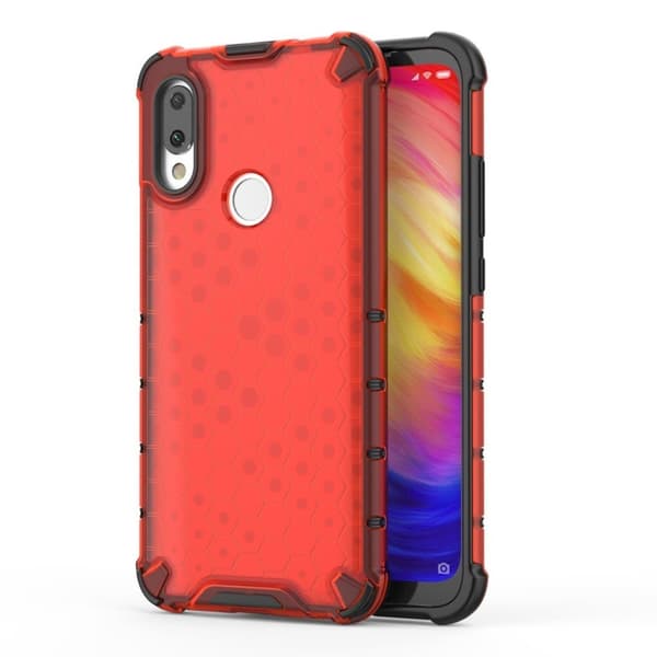Bofink Honeycomb Xiaomi Redmi 7 skal - Röd Röd