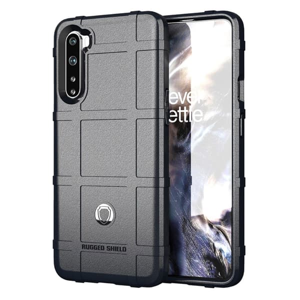 Rugged Shield deksel - OnePlus Nord - Svart Black