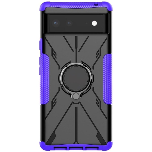 Kickstand-cover med magnetisk plade til Google Pixel 6 - Lilla Purple