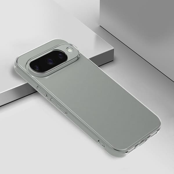 Google Pixel 10 Baksida Ultra tunn Flexibel Flexibel Klar Telefonfodral Transparent